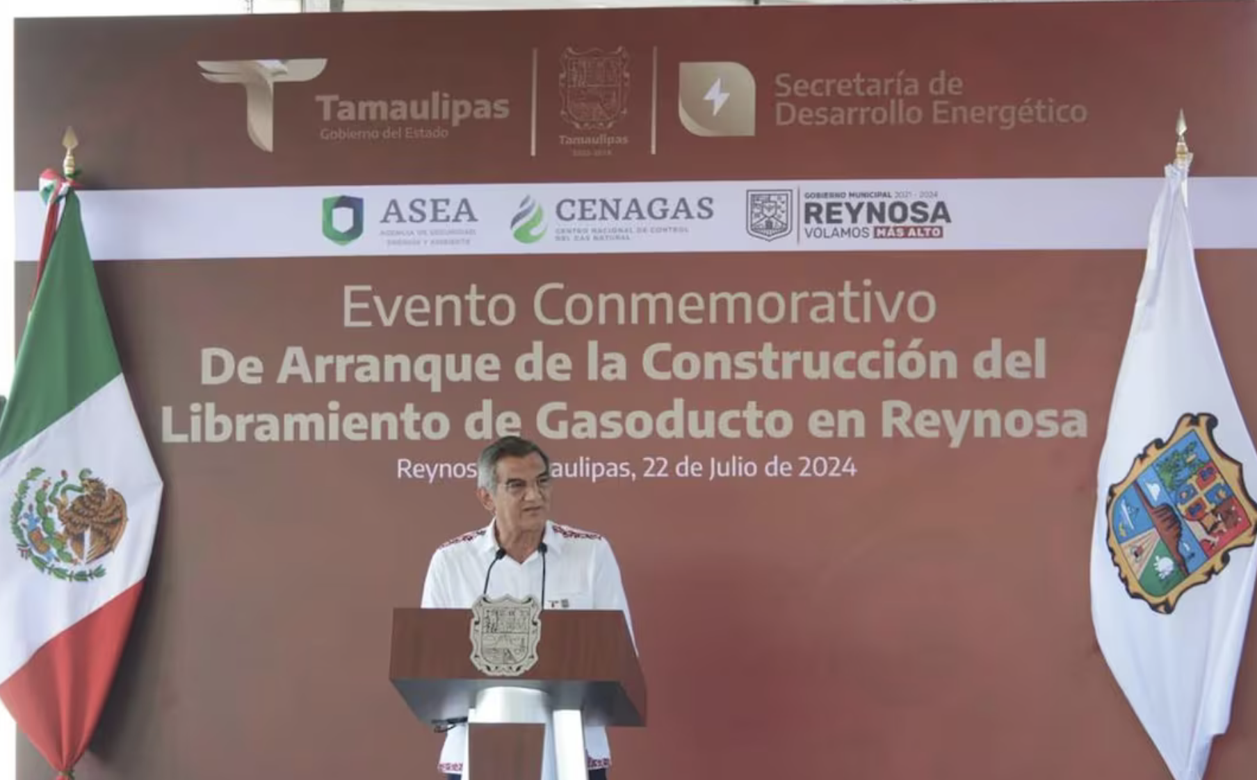 Inicia construcción del nuevo Gasoducto Libramiento Reynosa con una inversión de 2,980 millones de pesos